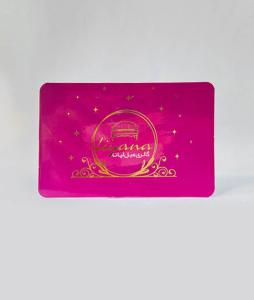 طلاکارت لمینت براق