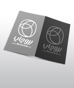 پوشه پشت طوسی 230 گرم